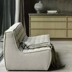 Ethnicraft N701 Sofa 2 Seater - Dark Beige -Asientos Comercio Ethnicraft N701 Sofa 2Seater Image OpenRoom