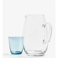 Ferm LIVING JARRA HAMMERED 5 Ferm LIVING JARRA HAMMERED -Asientos Comercio BROSTE HAMMERED JUG TRANSPARENT 4