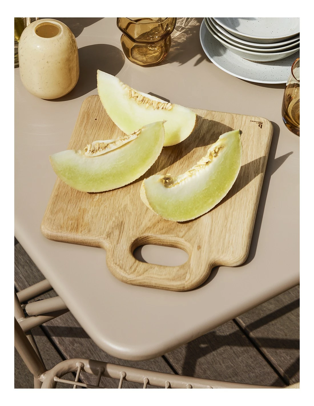 Broste Copenhagen TABLA COCINA OLINA L 3 Broste Copenhagen TABLA COCINA OLINA L - Imagen 3