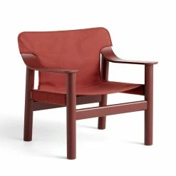 HAY Bernard Chair By Shane Schneck -Asientos Comercio Bernard red canvas
