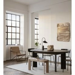Ferm LIVING BANCO BEVEL -Asientos Comercio FERM BEVELTABLE ROUND 5