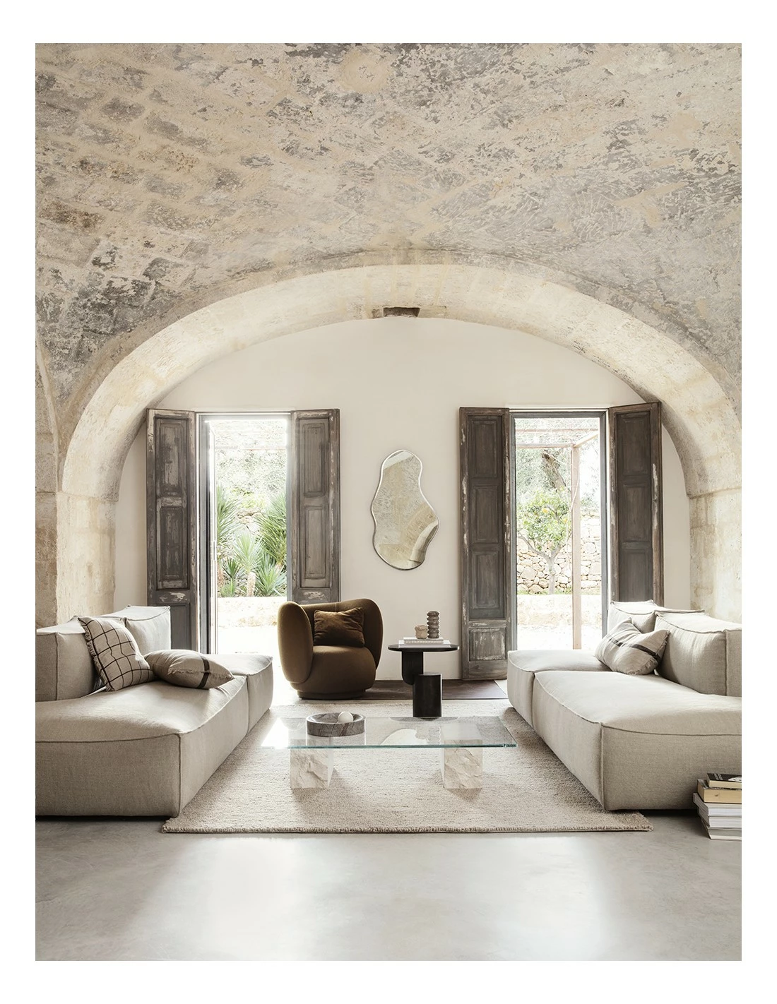 Ferm LIVING CATENA SOFA LINENS COMB 4 LEFT 2 Ferm LIVING CATENA SOFA LINENS COMB 4 LEFT - Imagen 2