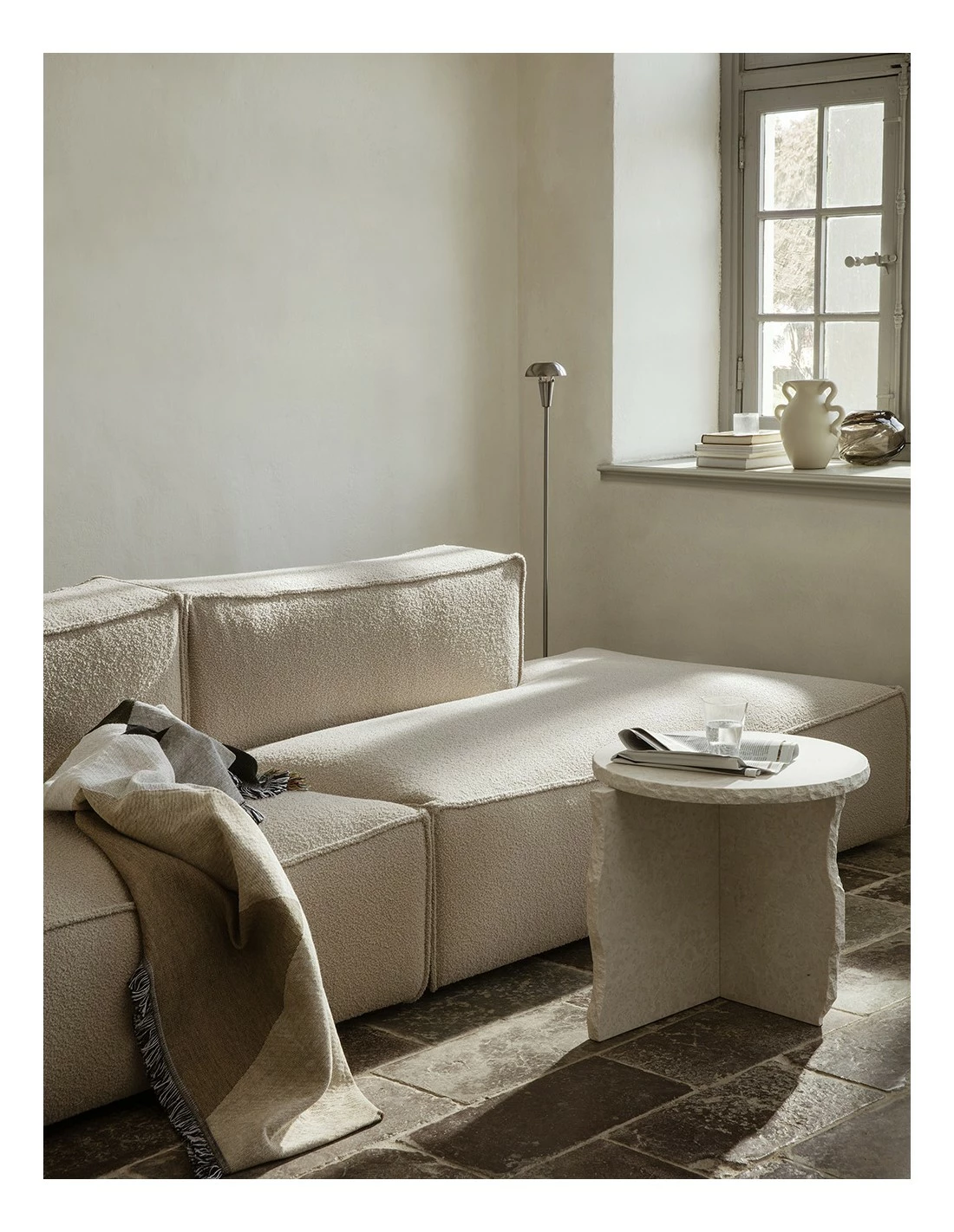 Ferm LIVING CATENA SOFA WOOL BOUCLÉ COMB 4 LEFT 2 Ferm LIVING CATENA SOFA WOOL BOUCLÉ COMB 4 LEFT - Imagen 2