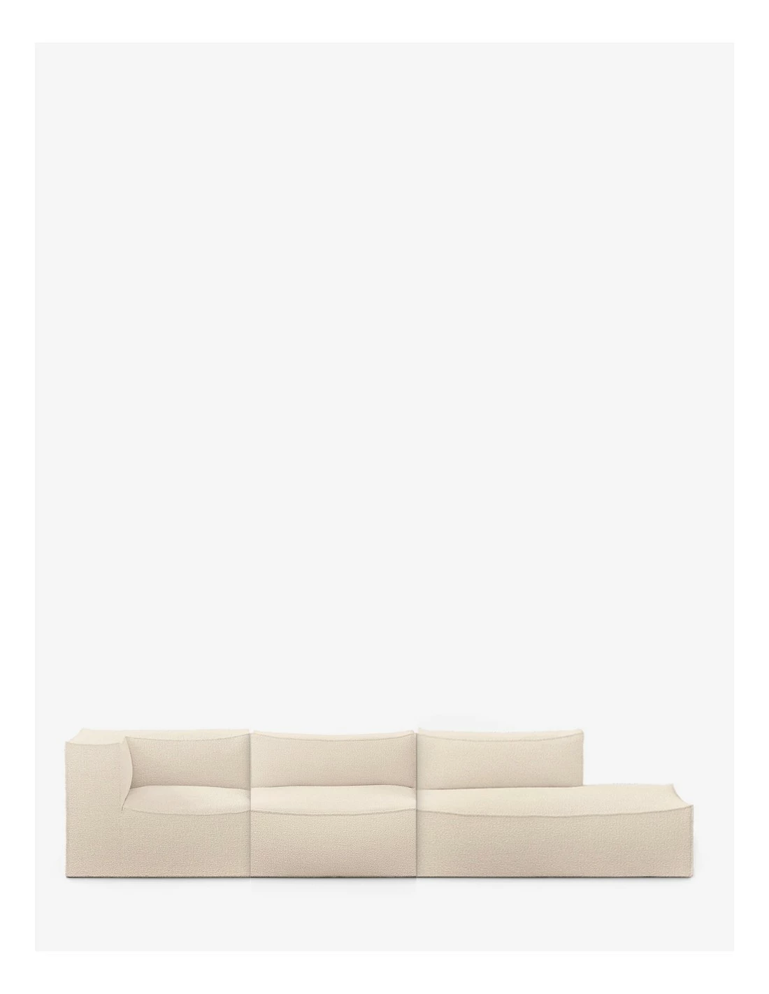 Ferm LIVING CATENA SOFA WOOL BOUCLÉ COMB 4 LEFT 1 Ferm LIVING CATENA SOFA WOOL BOUCLÉ COMB 4 LEFT