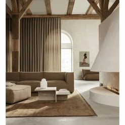 Ferm LIVING MESA COFFEE DISTINCT -Asientos Comercio FERM DISTINCT COFFEETABLE TRAVERTINE 5