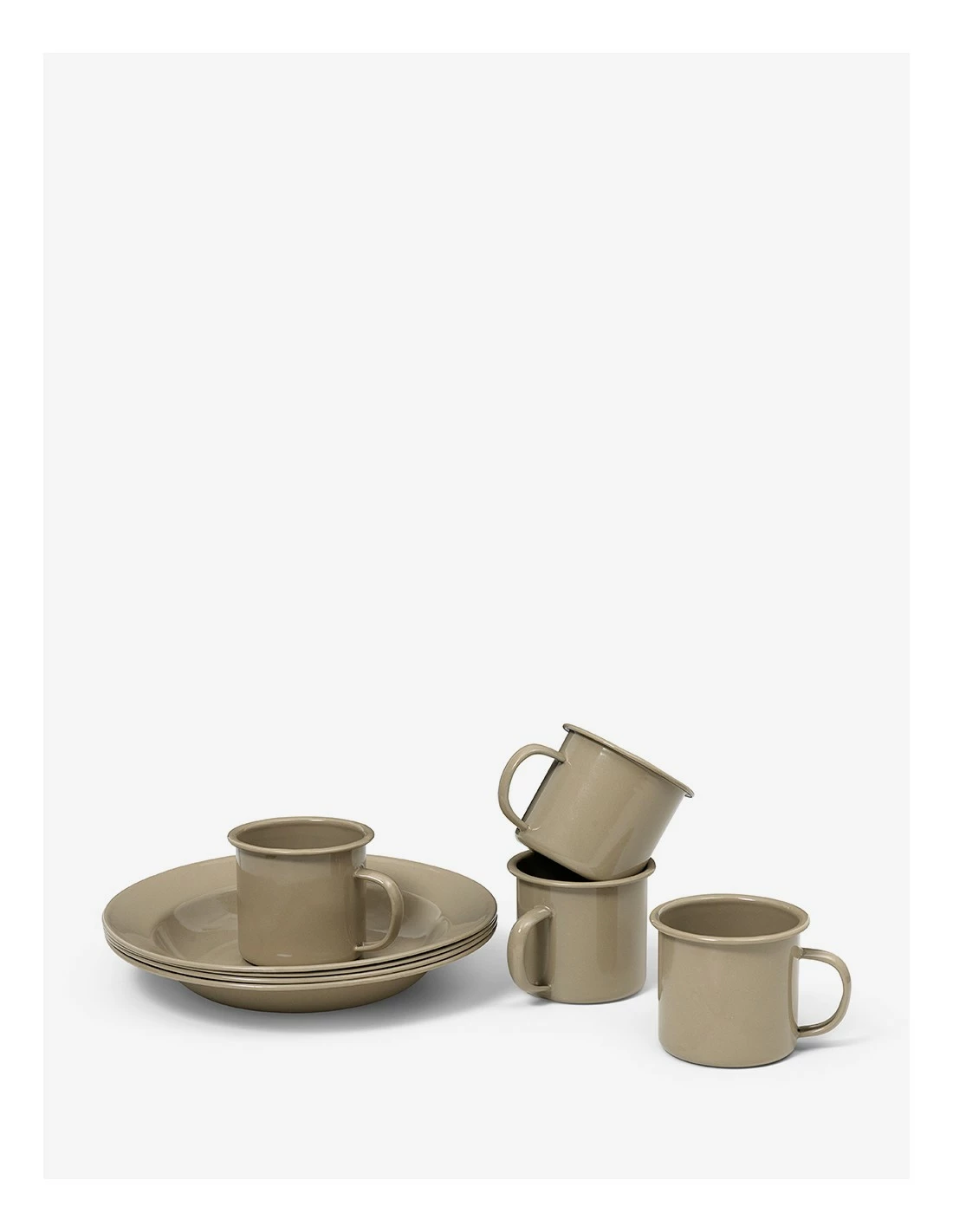 Ferm LIVING ENAMEL PICNIC 8 SET 1 Ferm LIVING ENAMEL PICNIC 8 SET