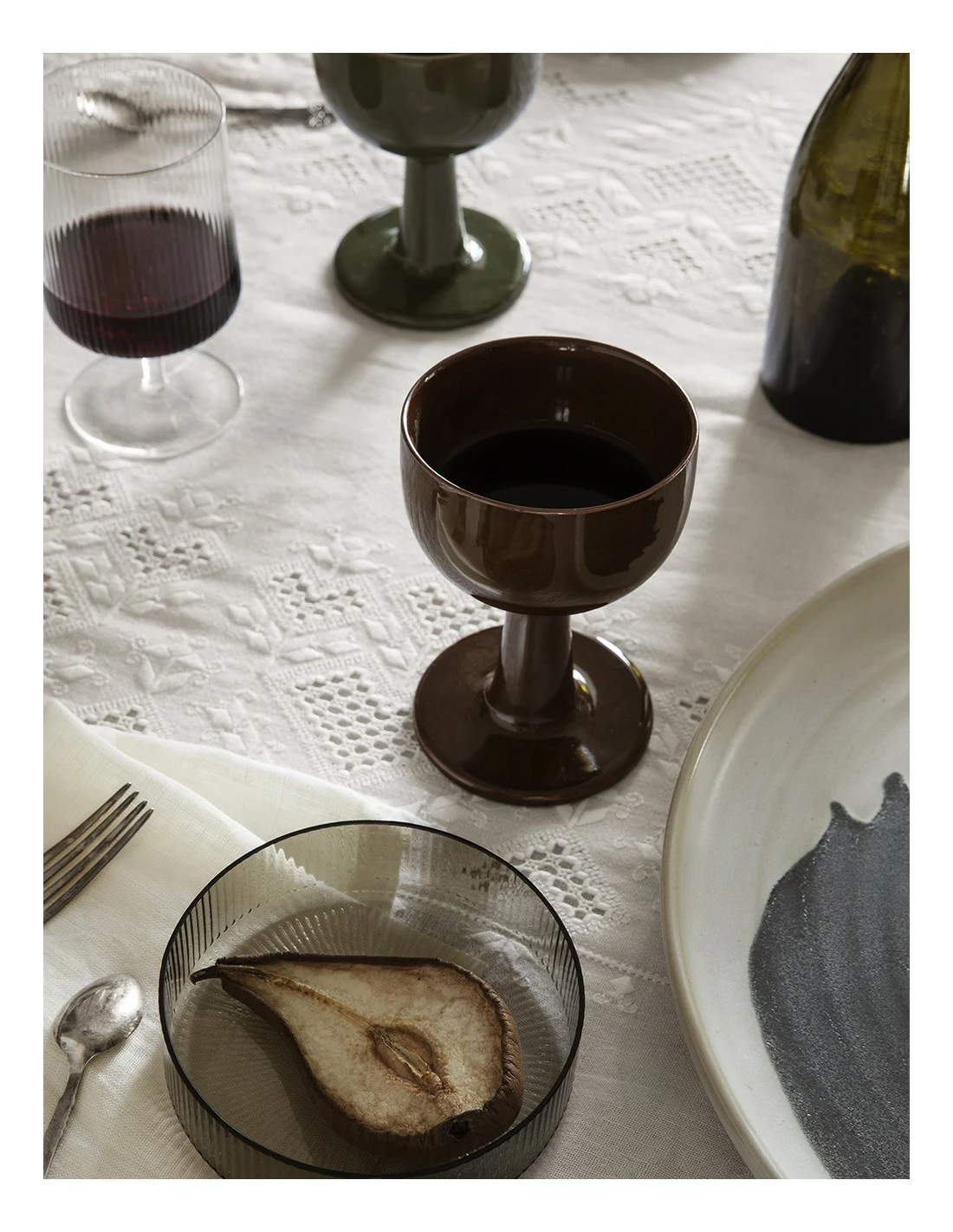 Ferm LIVING VASO VINO FLOCCULA 6 Ferm LIVING VASO VINO FLOCCULA - Imagen 6