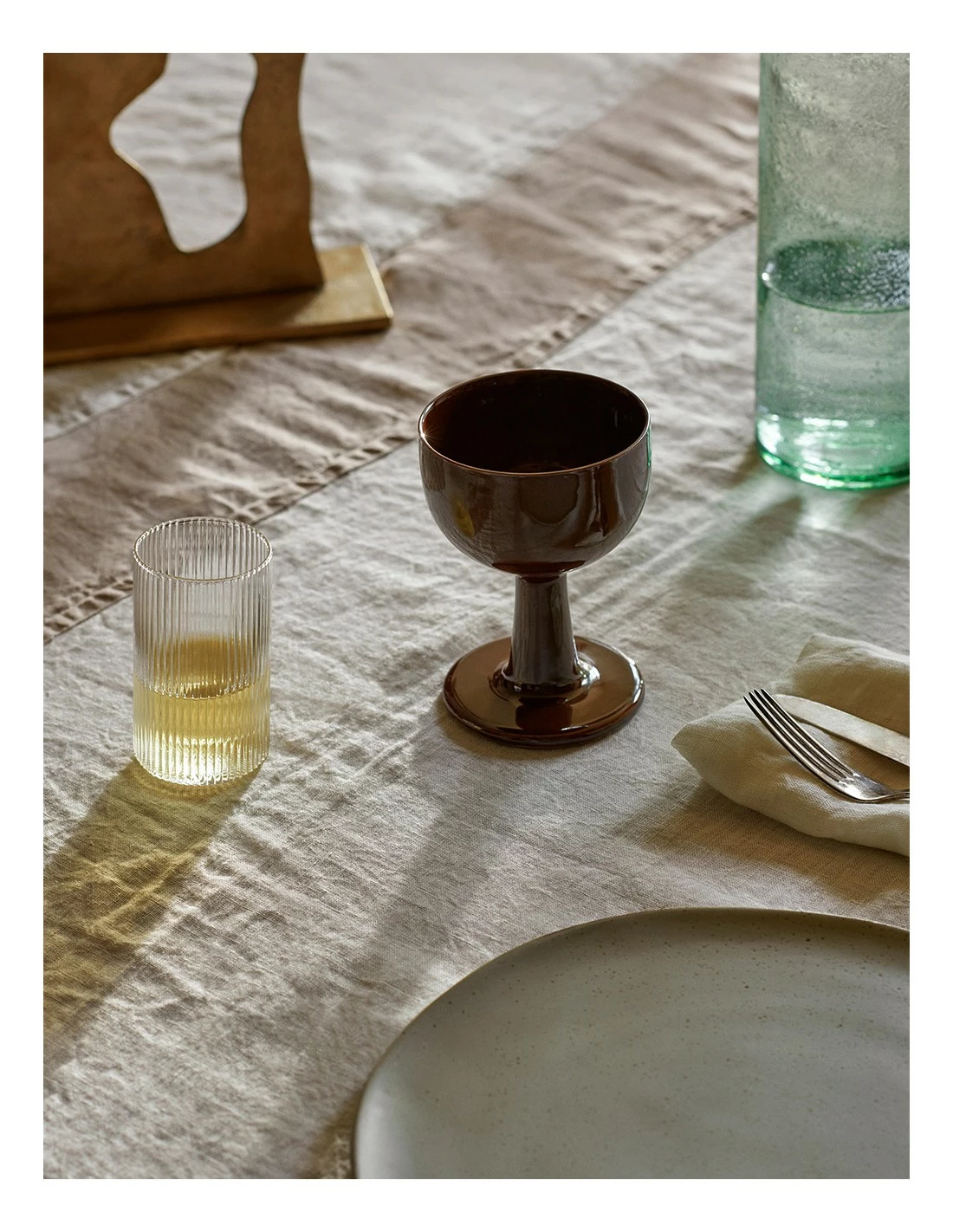 Ferm LIVING VASO VINO FLOCCULA 2 Ferm LIVING VASO VINO FLOCCULA - Imagen 2