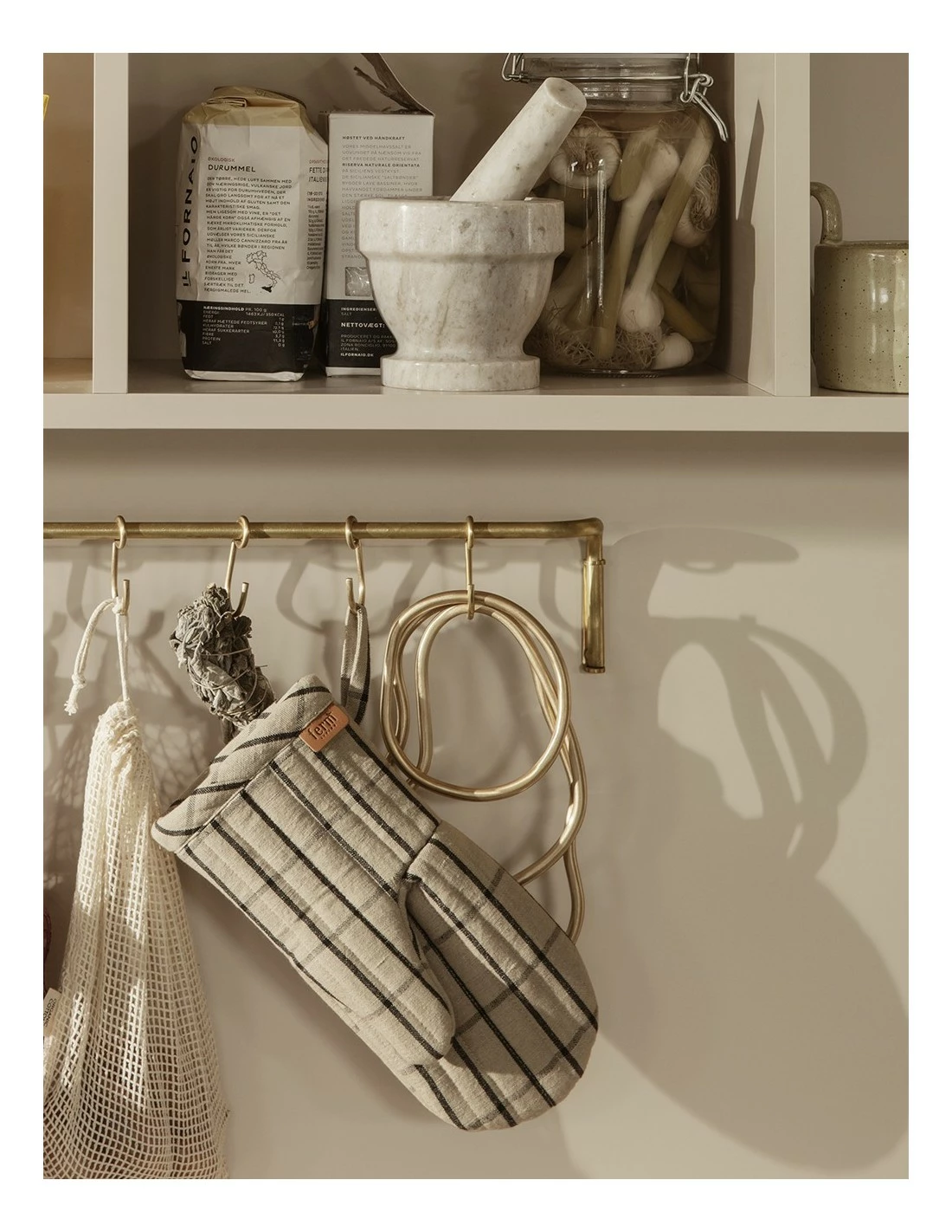 Ferm LIVING MANOPLA HALE SAND 2 Ferm LIVING MANOPLA HALE SAND - Imagen 2