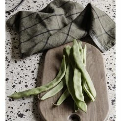 Ferm LIVING PAÑO COCINA HALE VERDE -Asientos Comercio FERM HALE TEATOWEL GREENBLACK 11