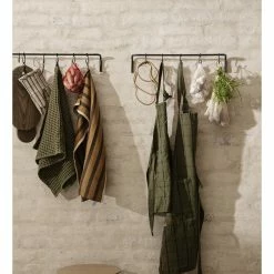 Ferm LIVING PAÑO COCINA HALE VERDE 7 Ferm LIVING PAÑO COCINA HALE VERDE -Asientos Comercio FERM HALE TEATOWEL GREENBLACK 16