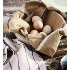 Ferm LIVING PAÑO COCINA HALE MOSTAZA -Asientos Comercio FERM HALE TEATOWEL MUSTARD 2