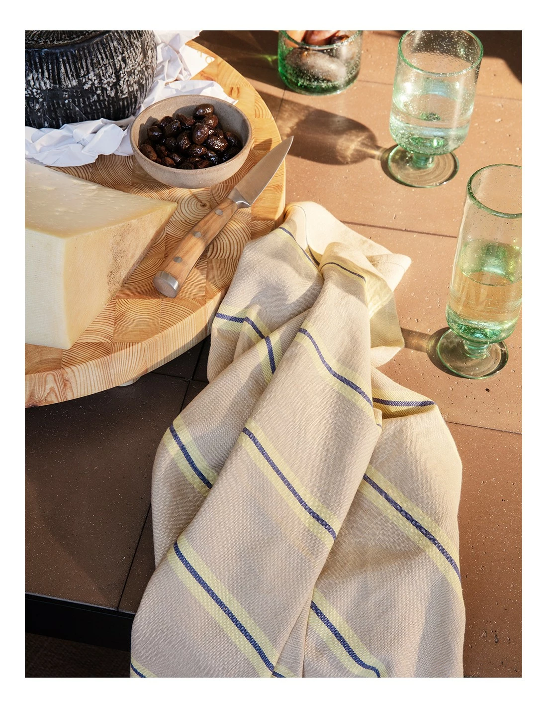 Ferm LIVING PAÑO HALE OYSTER 2 Ferm LIVING PAÑO HALE OYSTER - Imagen 2