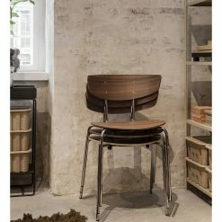 Ferm LIVING SILLA HERMAN CHROME -Asientos Comercio FERM HERMAN CHAIR CHROME 2