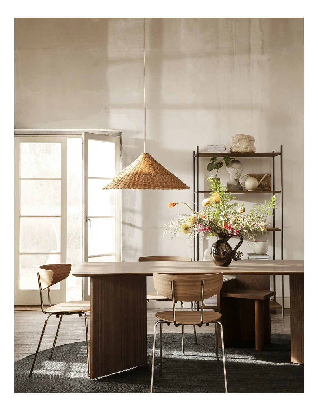 Ferm LIVING MESA MINGLE WOODEN 210 2 Ferm LIVING MESA MINGLE WOODEN 210 - Imagen 2