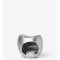 Ferm LIVING ODEL ALUMINIUM OILBURNER -Asientos Comercio FERM ODEL OILBURNER ALUMINIUM 2