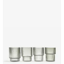 Ferm LIVING VASOS RIPPLE 4 SET