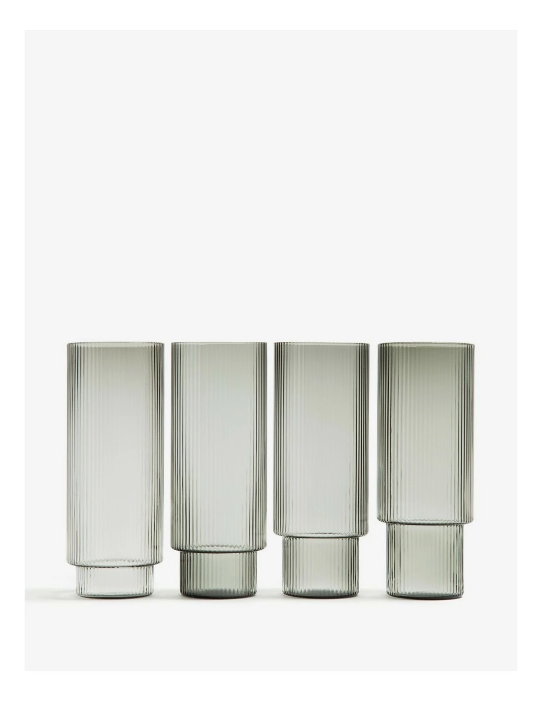 Ferm LIVING VASOS RIPPLE ALTOS 4 SET 1 Ferm LIVING VASOS RIPPLE ALTOS 4 SET