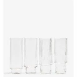 Ferm LIVING VASOS RIPPLE ALTOS 4 SET