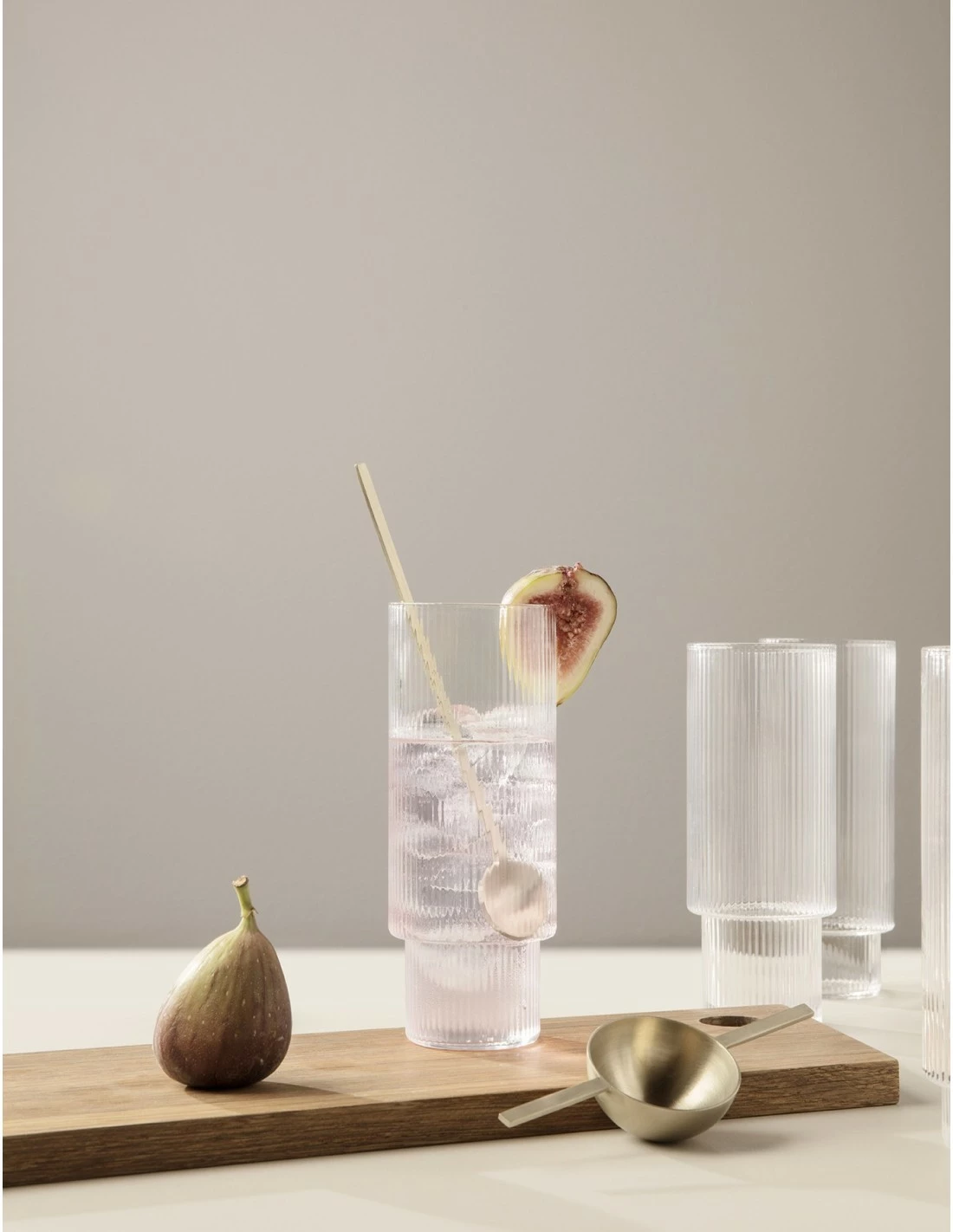 Ferm LIVING VASOS RIPPLE ALTOS 4 SET 3 Ferm LIVING VASOS RIPPLE ALTOS 4 SET - Imagen 3