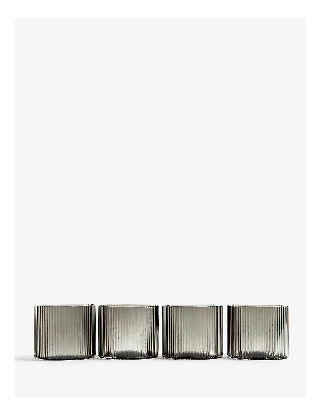 Ferm LIVING SET VASOS RIPPLE LOW 4 SET 8 Ferm LIVING SET VASOS RIPPLE LOW 4 SET