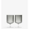 Ferm LIVING VASOS VINO RIPPLE 2 SET