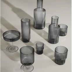 Ferm LIVING VASOS VINO RIPPLE 2 SET 11 Ferm LIVING VASOS VINO RIPPLE 2 SET -Asientos Comercio FERM RIPPLE WINEGLASS 10