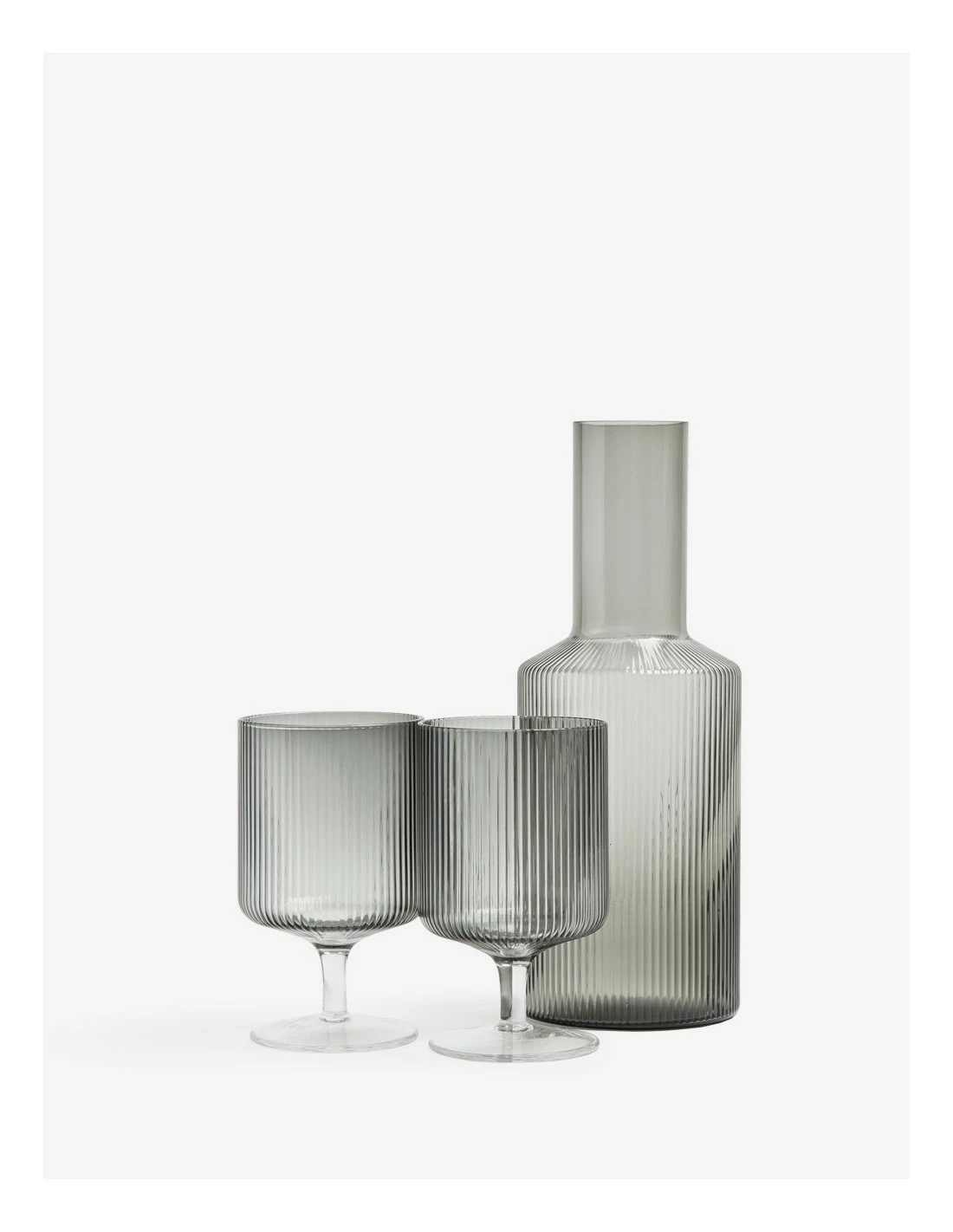 Ferm LIVING VASOS VINO RIPPLE 2 SET 2 Ferm LIVING VASOS VINO RIPPLE 2 SET - Imagen 2