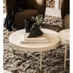 Ferm LIVING MESA TRAVERTINE -Asientos Comercio FERM TRAVERTINETABLE 6