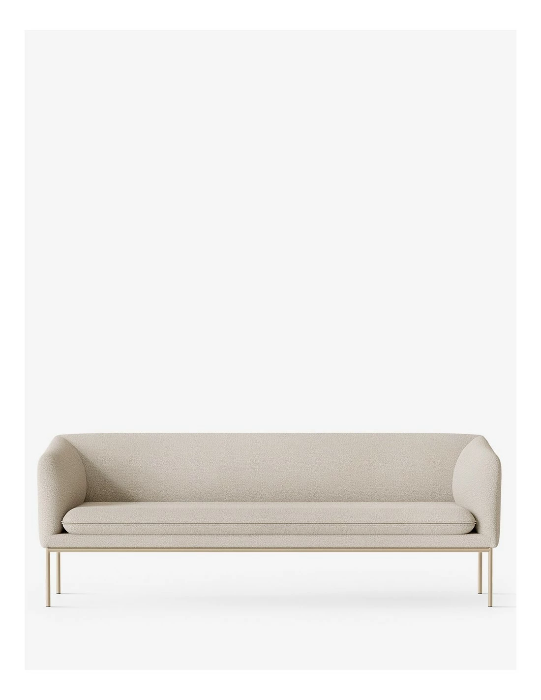 Ferm LIVING TURN SOFA 3-SEATER CASHMERE 1 Ferm LIVING TURN SOFA 3-SEATER CASHMERE
