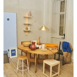 Frama LOW STOOL 01 -Asientos Comercio FRAMA STOOL 01 H65 13