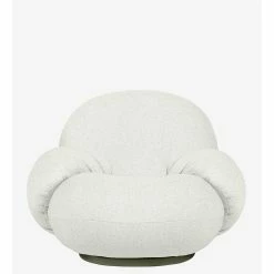 Gubi PACHA OUTDOOR LOUNGE CHAIR ARMREST SWIVEL