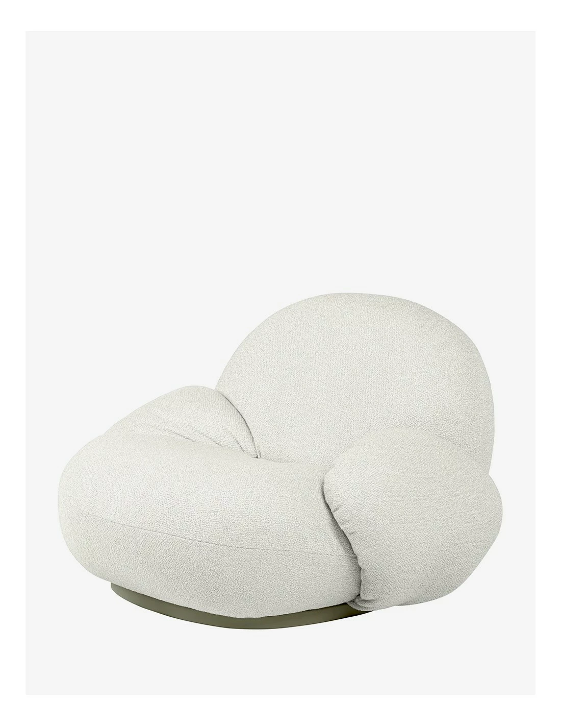 Gubi PACHA OUTDOOR LOUNGE CHAIR ARMREST SWIVEL 2 Gubi PACHA OUTDOOR LOUNGE CHAIR ARMREST SWIVEL - Imagen 2