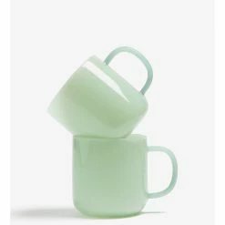 Hay SET TAZAS BOROSILICATO JADE