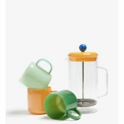 Hay SET TAZAS BOROSILICATO JADE -Asientos Comercio HAY BOROSILICATE MUGSET JADE 18