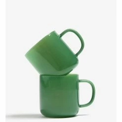 Hay SET TAZAS BOROSILICATO JADE