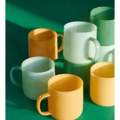 Hay SET TAZAS BOROSILICATO JADE -Asientos Comercio HAY BOROSILICATE MUGSET JADE 5