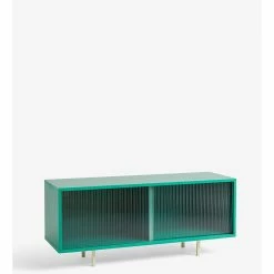 Hay COLOUR CABINET M PUERTAS 5 Hay COLOUR CABINET M PUERTAS -Asientos Comercio HAY COLOURCABINET M FLOOR GLASSDOORS GREEN 3