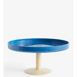 Hay PLATO PARA POSTRES AZUL