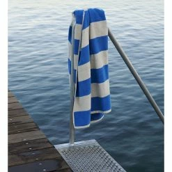 Hay TOALLA BAÑO FROTTÉ STRIPE -Asientos Comercio HAY FROTTESTRIPE BATHSHEET BLUE 2