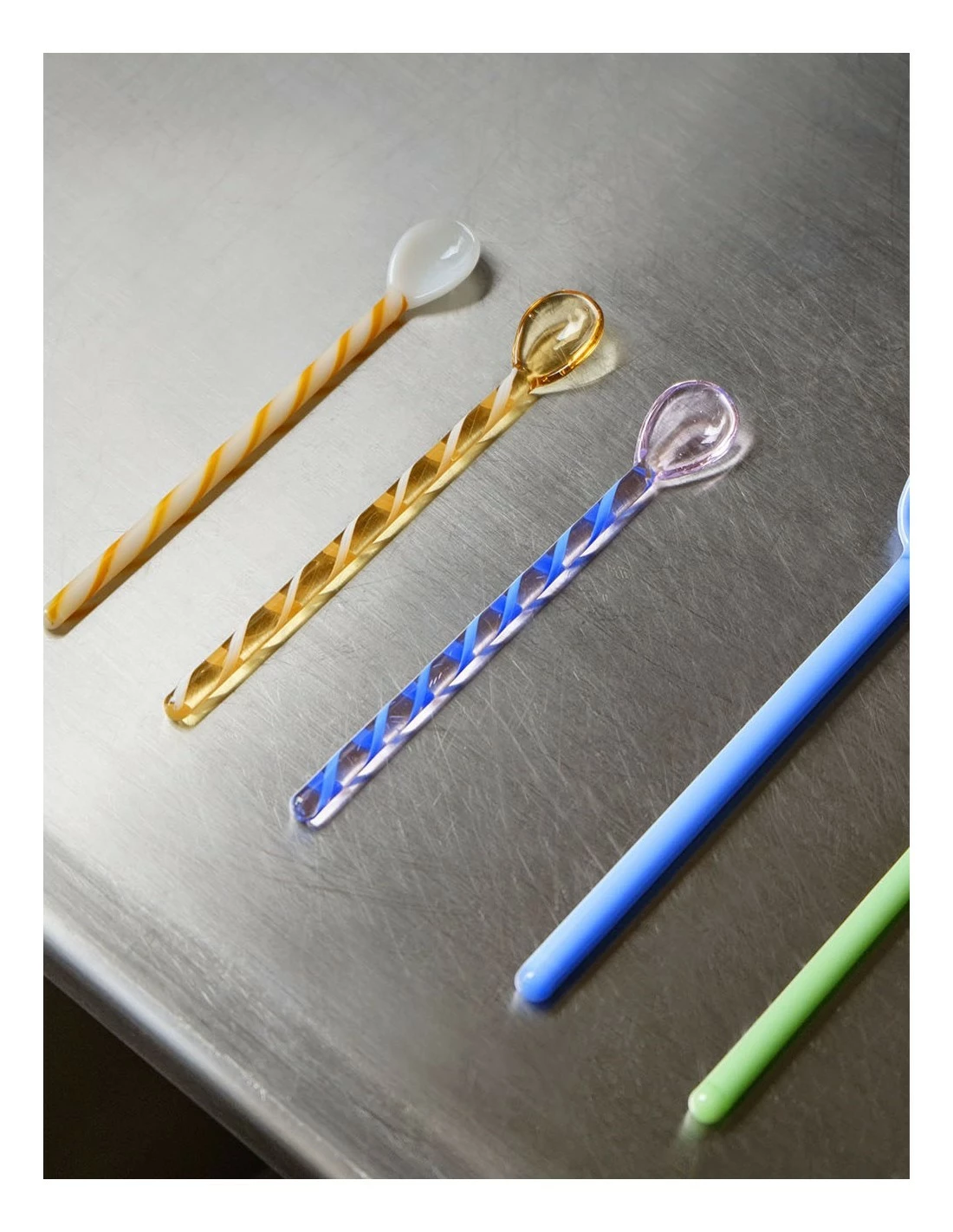 Hay GLASS SPOONS SET 4 Hay GLASS SPOONS SET - Imagen 4