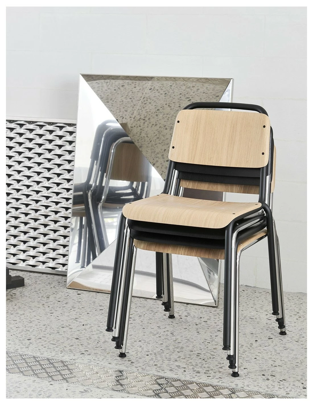 Hay SILLA HALFTIME CROMADO 2 Hay SILLA HALFTIME CROMADO - Imagen 2