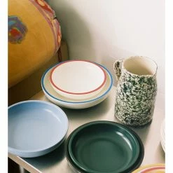 Hay CUENCO SOBREMESA L -Asientos Comercio HAY SOBREMESA BOWL WHITEBLUERIM 3