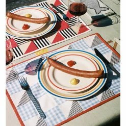 Hay PLATO SOBREMESA SET 2 -Asientos Comercio HAY SOBREMESA PLATE LARGE GREENSAND 5