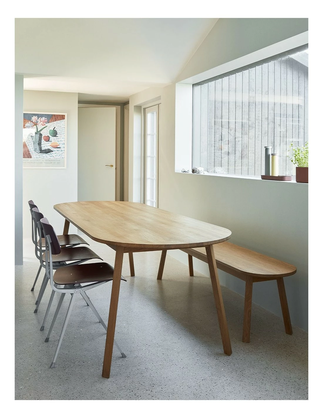 Hay TRIANGLE LEG TABLE 250CM 3 Hay TRIANGLE LEG TABLE 250CM - Imagen 3