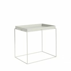 HAY Tray Rectangle Table 40x60 5 HAY Tray Rectangle Table 40x60 -Asientos Comercio HAY Tray Table Rectangle WarmGrey Open Room