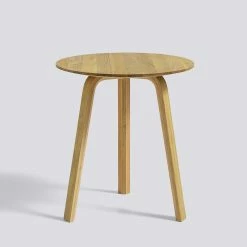 HAY Bella Tall Side Table, Dia.45 X H49cm -Asientos Comercio HAYBella Coffee Table O45xH49 oak oil OpenRoom