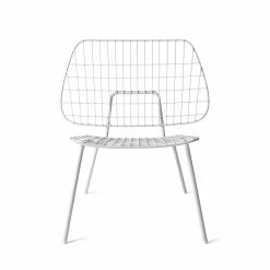 Menu WM String Lounge Chair -Asientos Comercio Menu StringLounge White OpenRoom