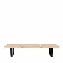 Herman Miller Nelson™ Platform Bench With Black Base - Large