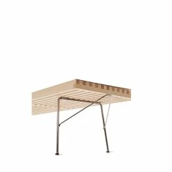 Herman Miller Nelson™ Platform Bench With Chrome Legs - Large -Asientos Comercio Open Room Nelson Bench Maple Small3 70da479d d137 4efb a82c 62eae35759c0